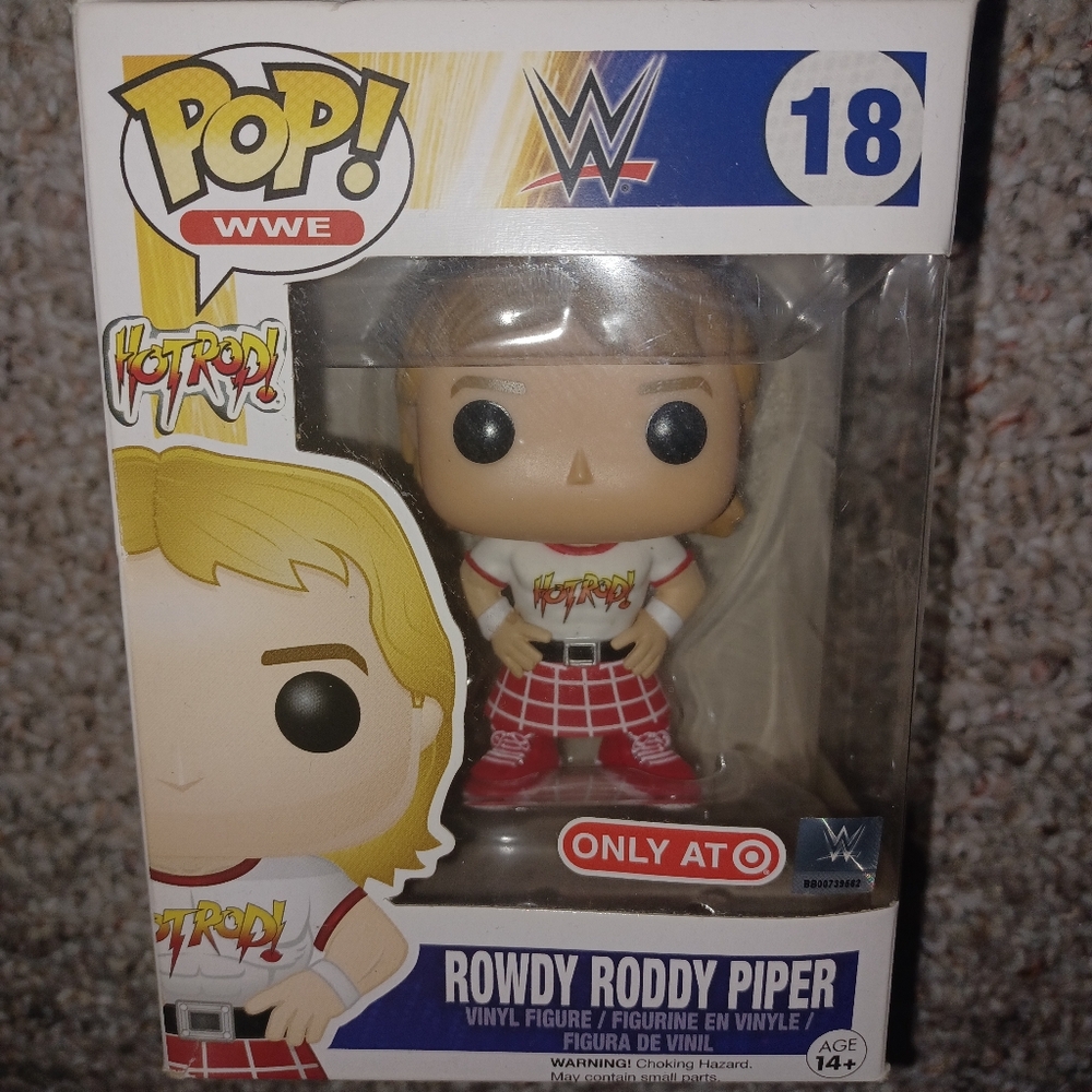WWE Pop! Vinyl Figure - Rowdy Roddy Piper